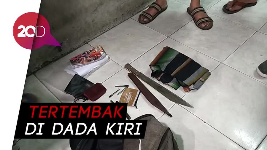 Serang Polisi Dengan Pisau, Residivis Curanmor Ditembak Mati