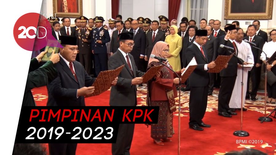 Firli Sah Jadi Ketua KPK, Alex Marwata Jalani Periode II