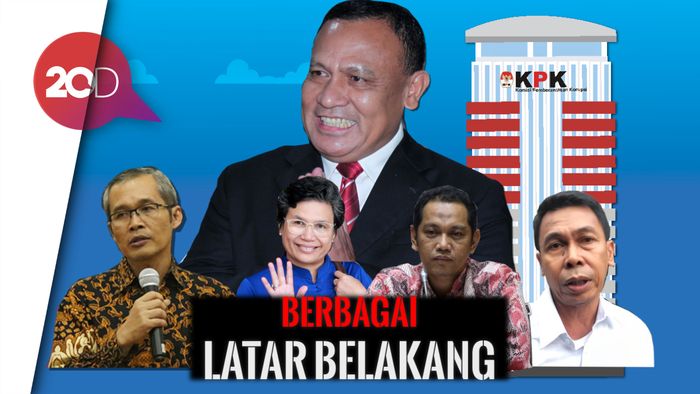 Melihat Lagi Profil 5 Pimpinan KPK yang Akan Dilantik Hari Ini