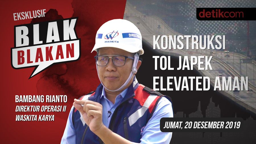 Tonton Blak-blakan Bos Waskita: Konstruksi Tol Japek Elevated Aman