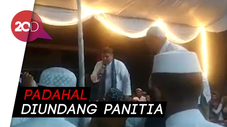 Video Haddad Alwi Diusir Saat Ceramah di Sukabumi