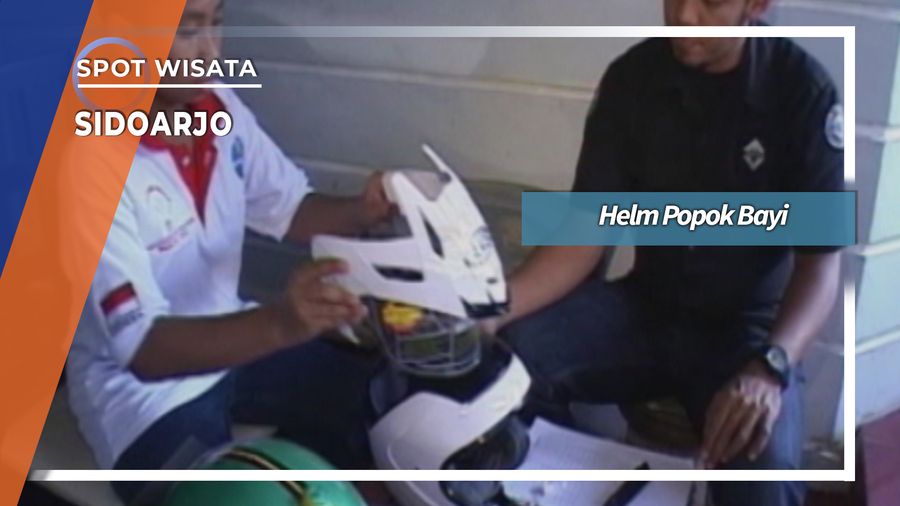 Helm Berbahan Popok Bayi Sidoarjo
