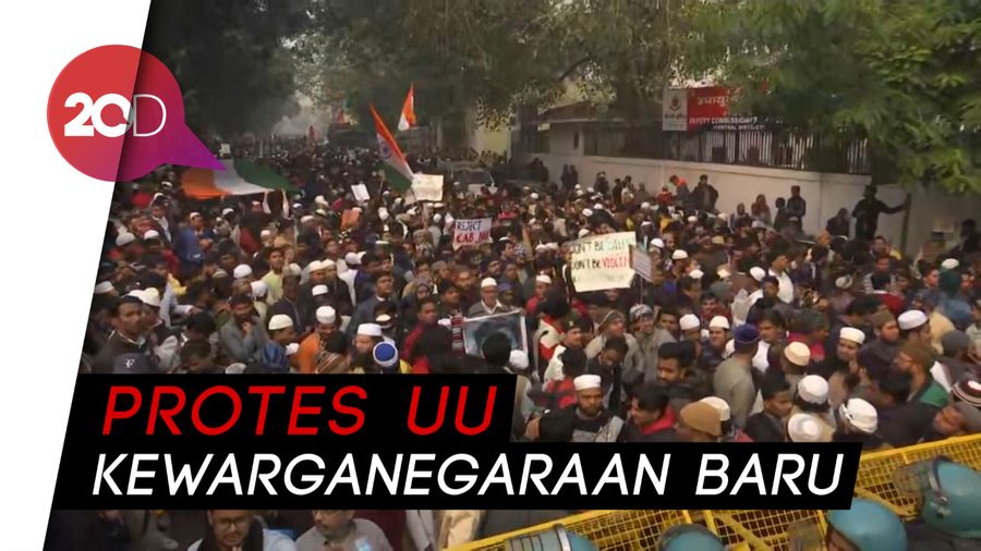 Walau Dilarang, Unjuk Rasa di India Terus Digelar
