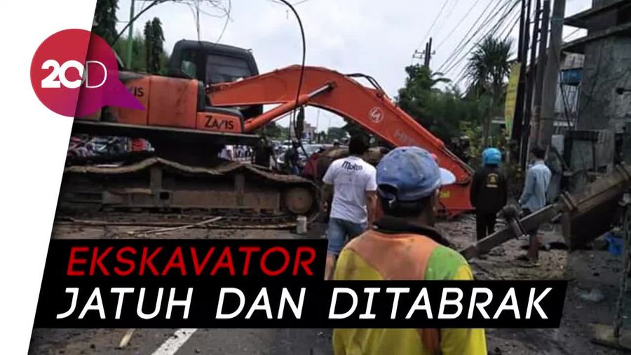Truk Angkut Alat Berat Tabrak Mobil-Motor, 7 Orang Tewas