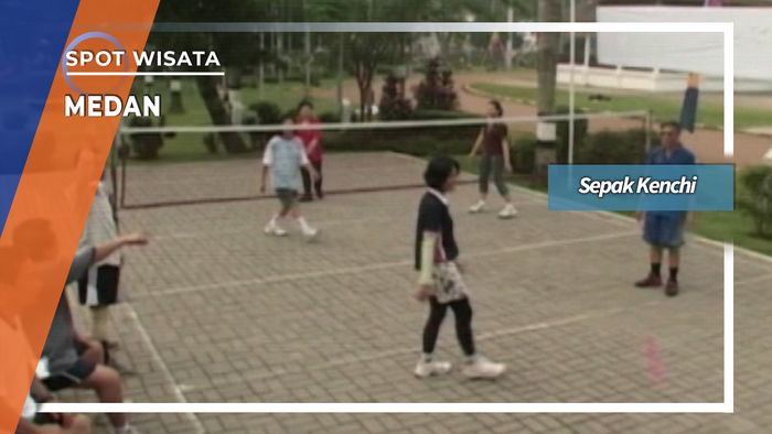 Sepak Kenchi Lapangan Merdeka Medan Sumatera Utara