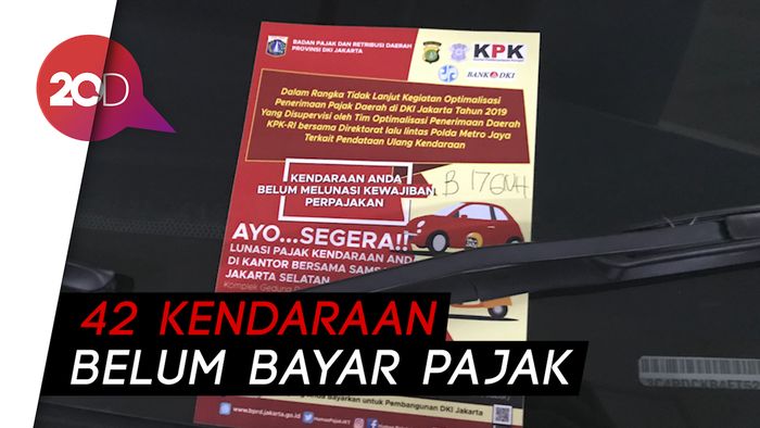 Gelar Razia, Petugas Temukan Mobil Mewah Nunggak Pajak 7 Tahun