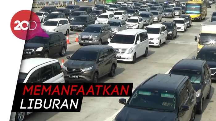 H-2 Natal, Tol Cikampek Dipadati Kendaraan