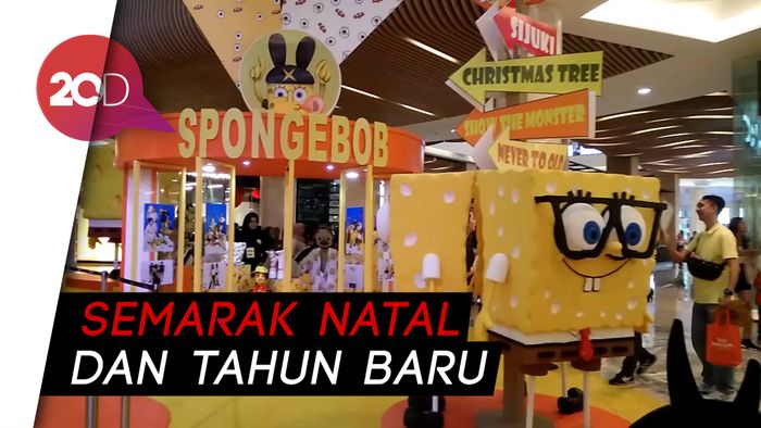 Asyiknya Rayakan Natal Bersama SpongeBob Cs