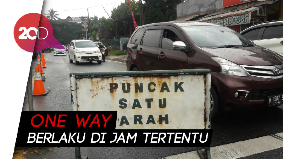 Perhatian! One Way Jakarta-Puncak Diberlakukan Hingga Tahun Baru