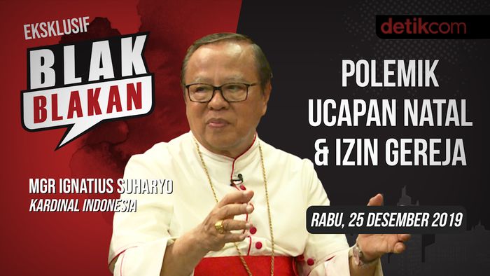 Tonton Blak-blakan MGR Ignatius Suharyo: Polemik Ucapan Natal & Izin Gereja