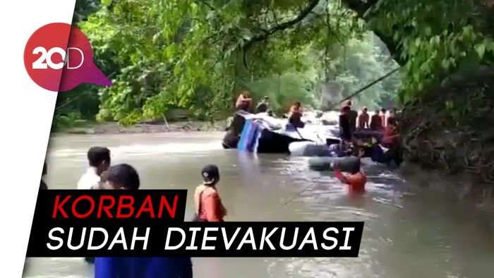  Update! Korban Tewas Bus Sriwijaya yang Masuk Jurang Jadi 32 Orang