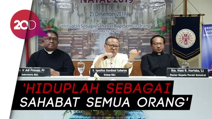Kardinal Suharyo Ajak Jemaat Hidup Sebagai Sahabat Semua Orang