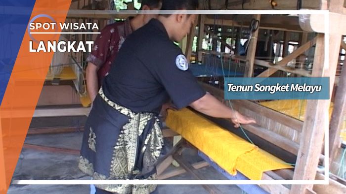 Tenun Songket Melayu, Langkat Sumatera Utara