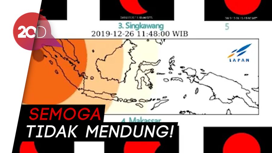 Disambut Meriah, #GerhanaMatahariCincin Trending di Twitter