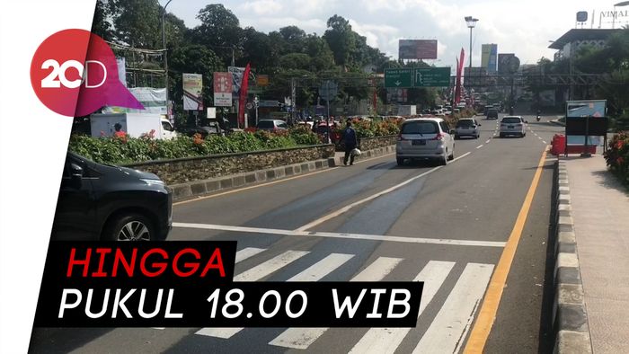 Polisi Terapkan Sistem One Way, Arus Lalin Puncak-Jakarta Lancar
