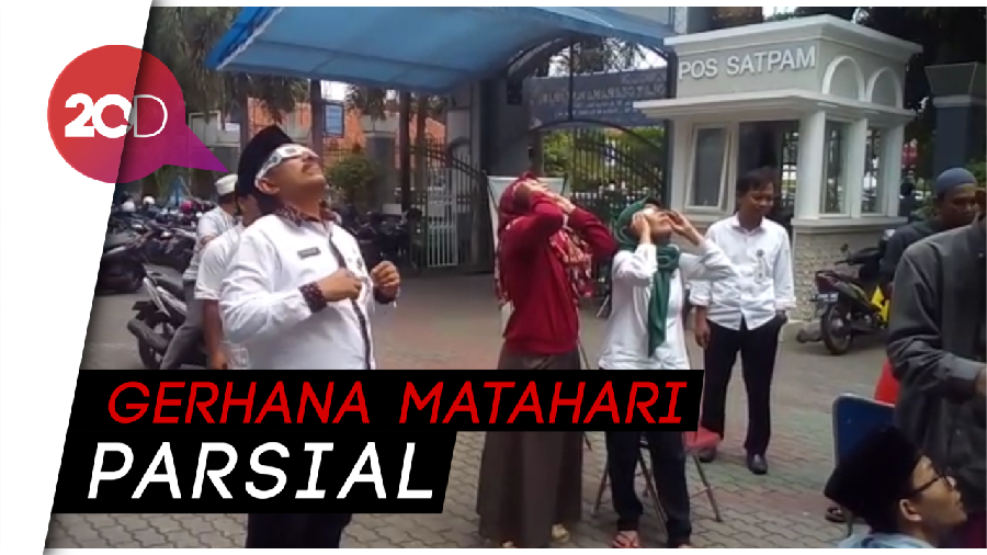 Nobar Gerhana Matahari Cincin Sambil Ajarkan Fenomena Alam ke Anak