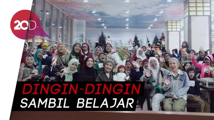 Main Salju Sambil Belajar di HaiBunda Squad