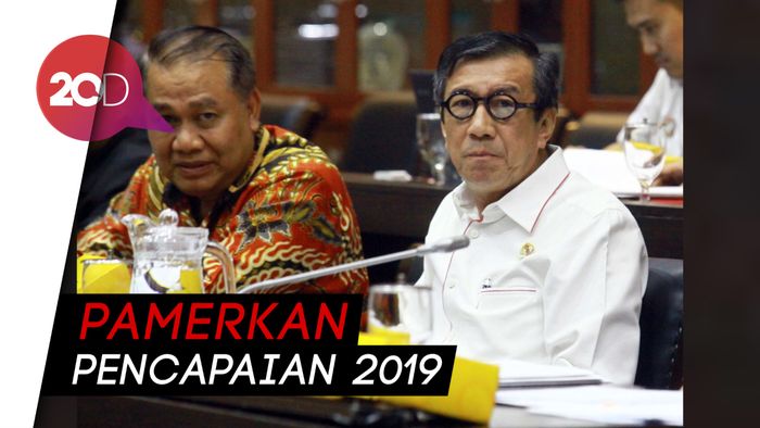 Kemenkumham Selesaikan 24 UU dari 50 RUU Sepanjang Tahun 2019