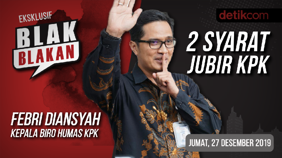 Tonton Blak-blakan Febri Diansyah: Dua Syarat Jubir KPK