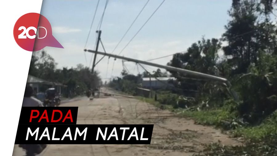 Topan Phanfone Terjang Filipina, 20 Orang Tewas