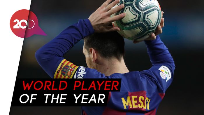 Messi Kembali Jadi yang Terbaik di Dunia