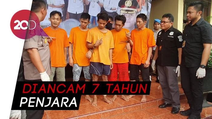 Raup Untung Hingga Rp 1,1 M, Komplotan Pembobol Gudang Diciduk