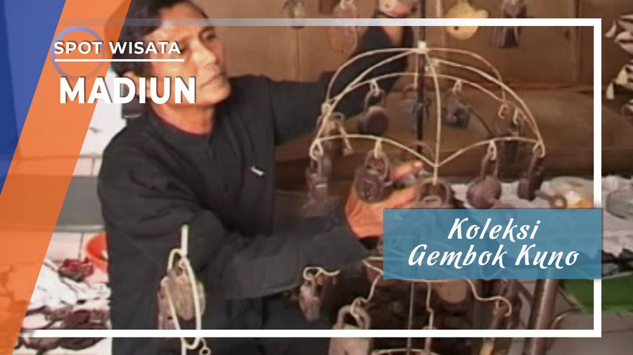 Hobi Koleksi Gembok Kuno Madiun