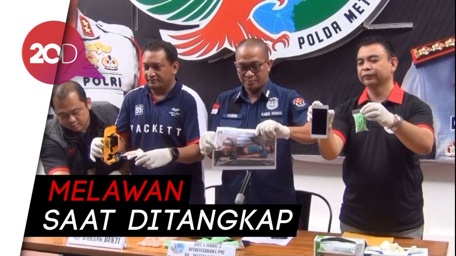 Dor! Bandar Narkoba di Kemayoran Ditembak Polisi