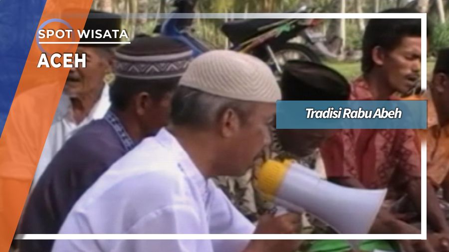 Tradisi Rabu Abeh Pantai Lanaga Meureubo Aceh Barat