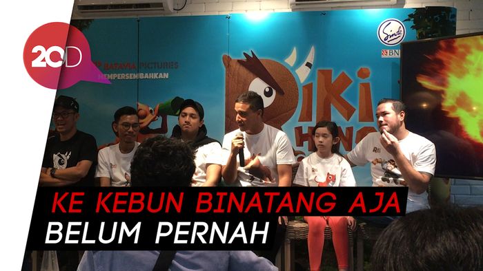 Hamish Daud Kesulitan Jadi Dubber Badak di Film Animasi