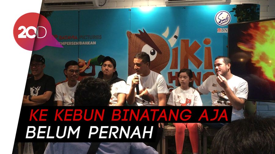 Hamish Daud Kesulitan Jadi Dubber Badak di Film Animasi