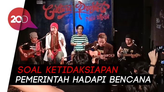 Palu Dilupa Curhatan Band Palu untuk Pemerintah