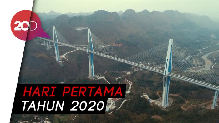 2020, Jembatan Tertinggi di China Akan Beroperasi