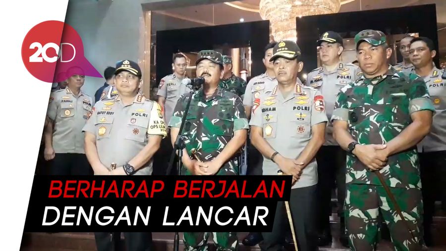 Kapolri-Panglima Pantau Pengamanan Tahun Baru