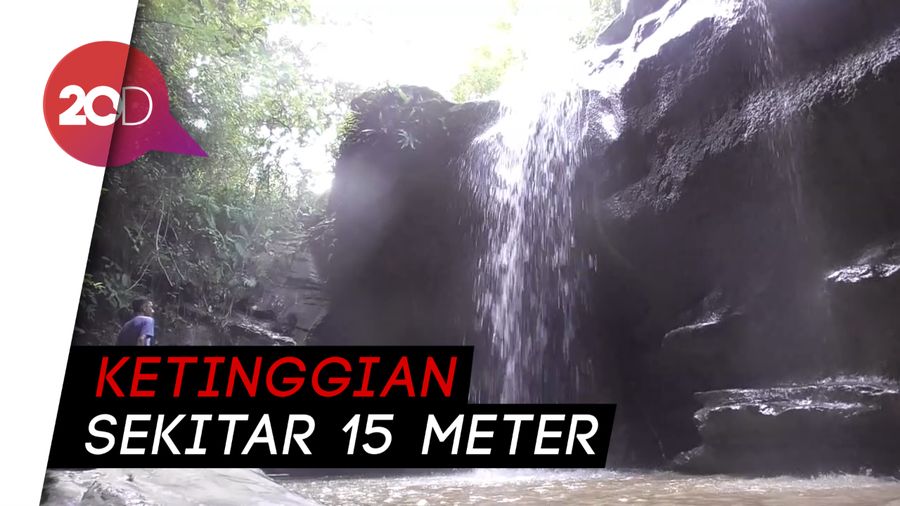 Keindahan Air Terjun Batu Meappar di Polewali Mandar