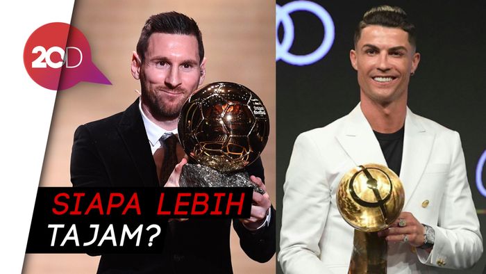  Messi Vs Ronaldo dalam Gol Sedekade Terakhir