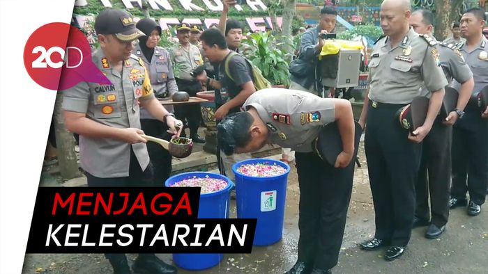  Naik Pangkat, Puluhan Polisi Trenggalek Wajib Tanam Pohon