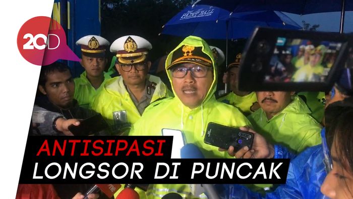 Polri Siapkan 3 Satgas Bencana di Puncak Saat Malam Tahun Baru