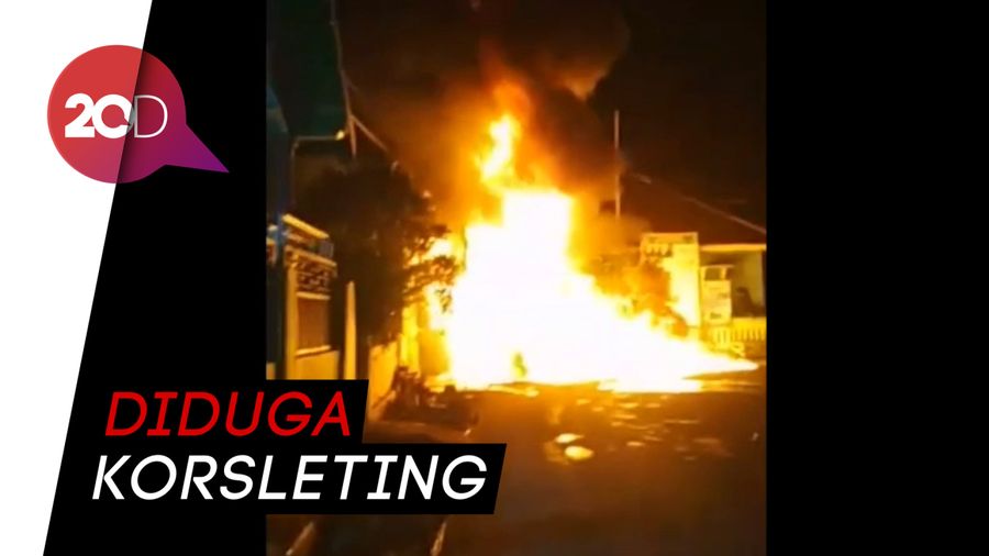 SPBU Mini Terbakar, Mobil dan Rumah Ikut Hangus