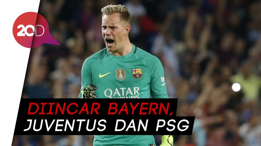 Ter Stegen Jadi Rebutan Klub Raksasa Eropa