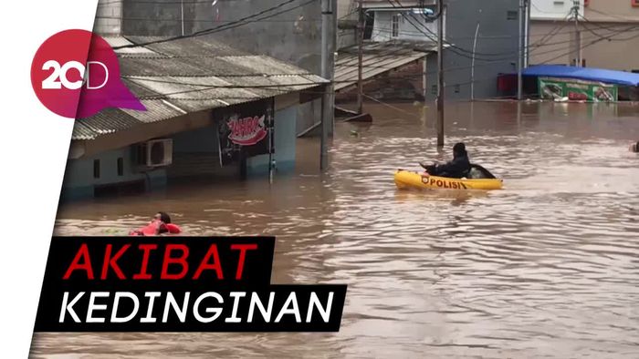 Cerita Pilu Lansia Meninggal Saat Banjir di Cipinang Melayu