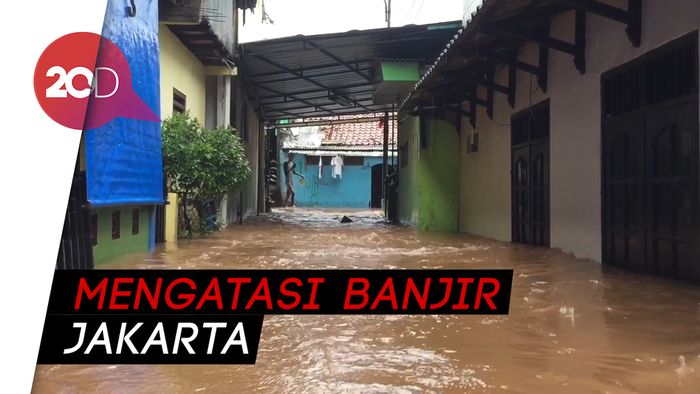 Beda Pandangan Anies-Menteri PUPR soal Banjir di Jakarta