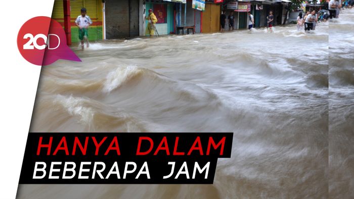 Jakarta Banjir,  BNPB: Rekor Curah Hujan Tertinggi!