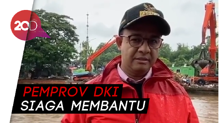 Pesan Anies Untuk Warga Jakarta yang Terdampak Banjir