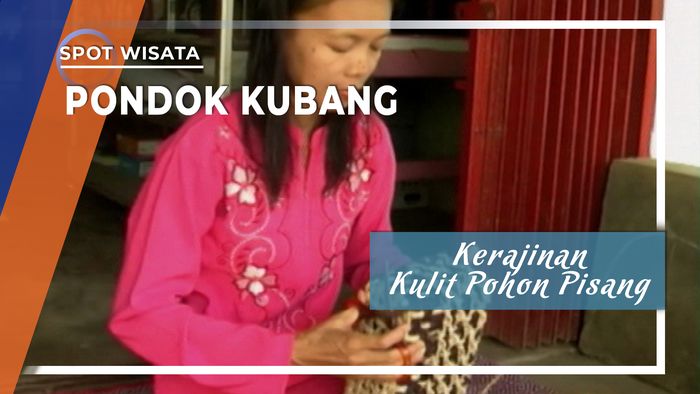 Kerajinan Kulit Pohon Pisang, Pondok Kubang