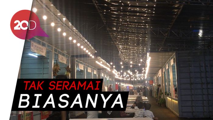 Alasan Pengunjung Kulineran di Thamrin 10 Meski Jakarta Banjir