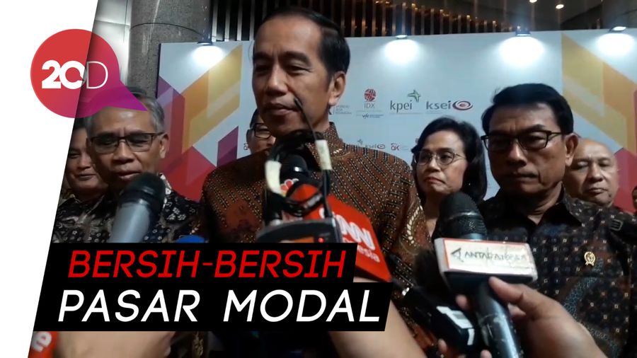 Buka Perdagangan 2020, Jokowi: Jangan Ada Goreng-goreng Saham!
