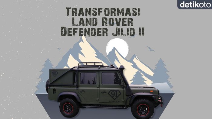 Modifikasi Mobil Perang Land Rover Defender