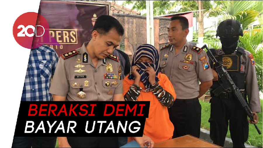 Aksi Residivis Wanita Khusnul Khotimah Bobol Minimarket Demi Utang