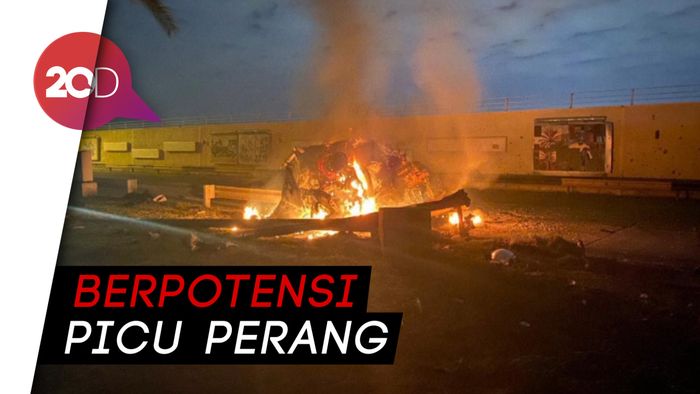 Jenderal Garda Revolusi Tewas Akibat Serangan Udara AS, Iran Marah!